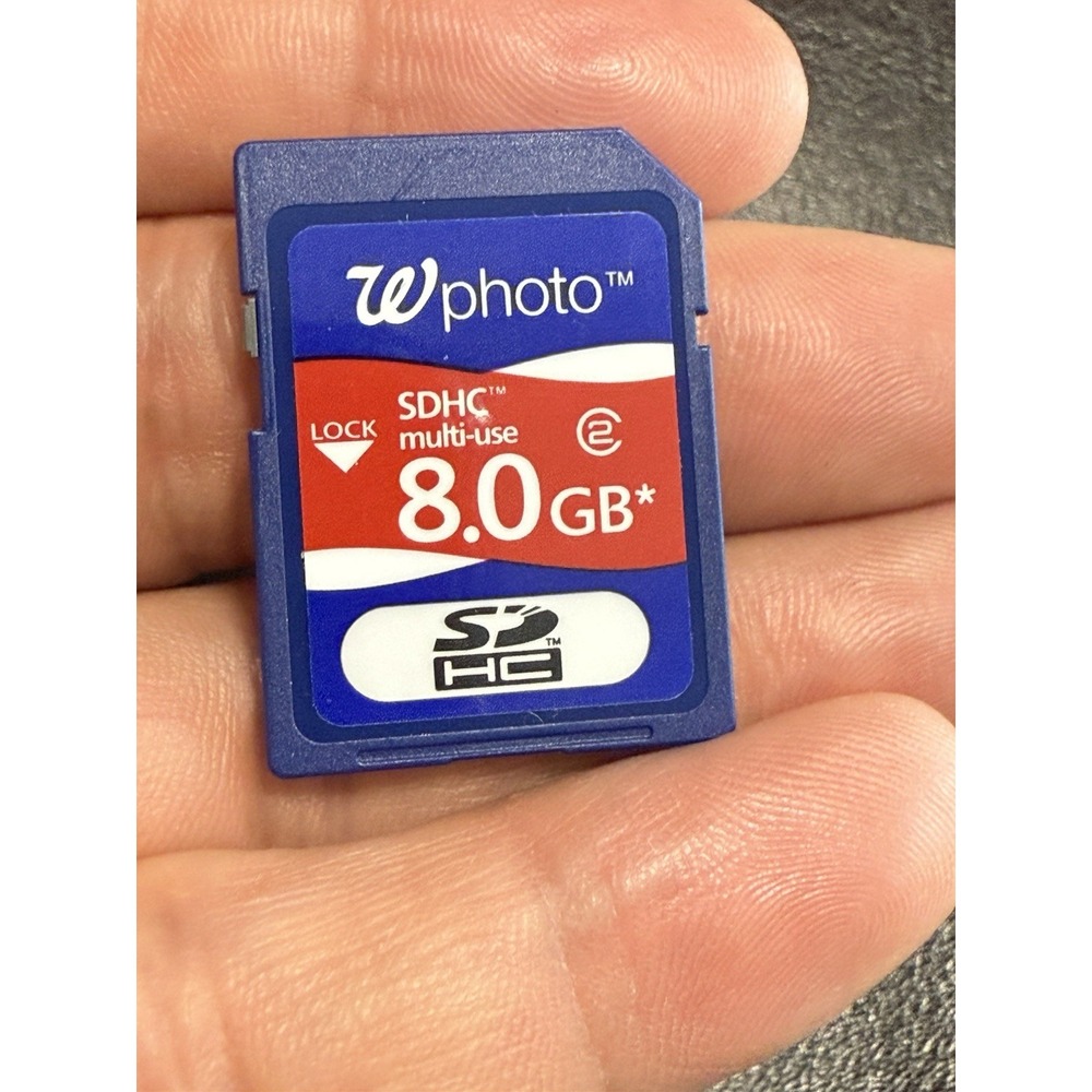 Walgreens Multi-Use SDHC™ Memory card 8.0 GB